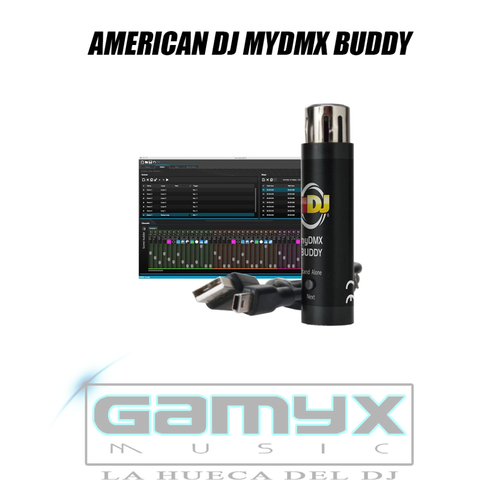 American DJ ADJ MyDMX Buddy Controller DMX Via PC - Foto 6